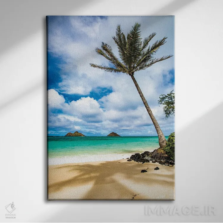 تابلو دکوراتیو صحبت سایه اثر شین مایرز - نمای روبهرو روی دیوار