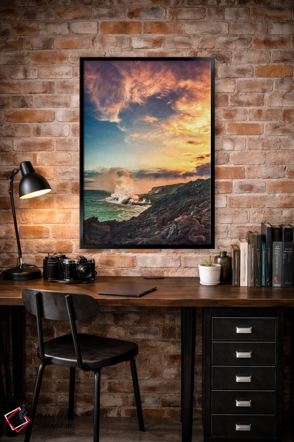 تابلو دکوراتیو ۶۱ گرم اثر شین مایرز - D5B