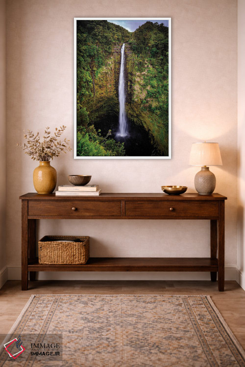 تابلو دکوراتیو آبشار آکاکا اثر شین مایرز - D3W