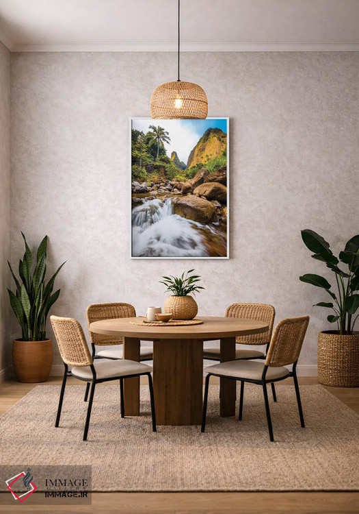 تابلو دکوراتیو سوزن ایائو اثر شین مایرز - D3W