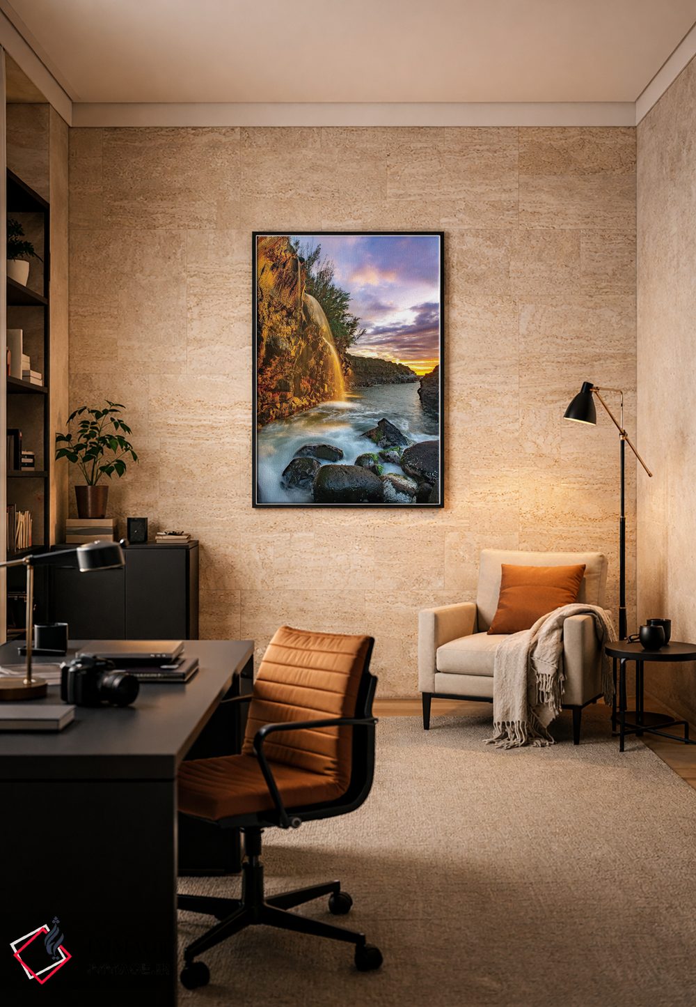 تابلو دکوراتیو درخور یک ملکه اثر شین مایرز - D4B