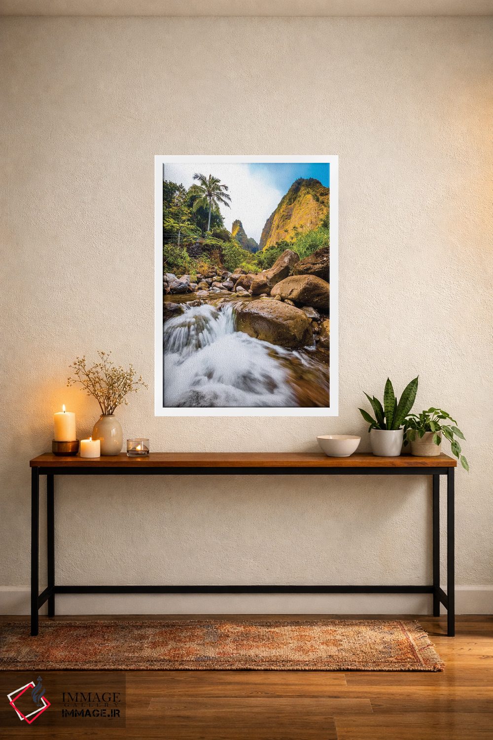 تابلو دکوراتیو سوزن ایائو اثر شین مایرز - D4W