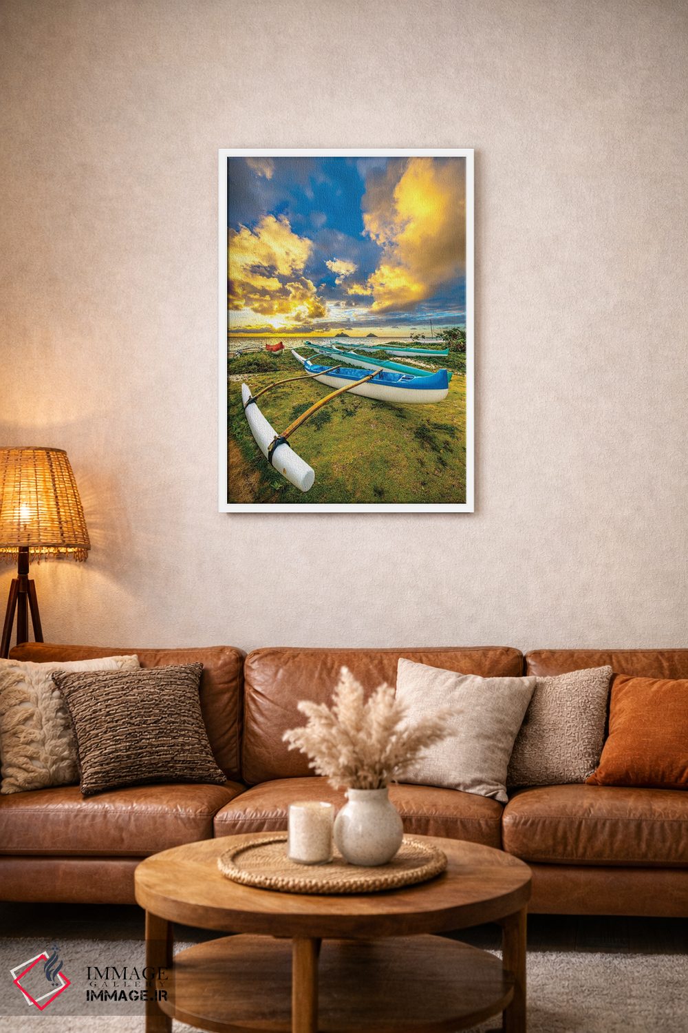 تابلو دکوراتیو اما پایین اثر شین مایرز - D2W