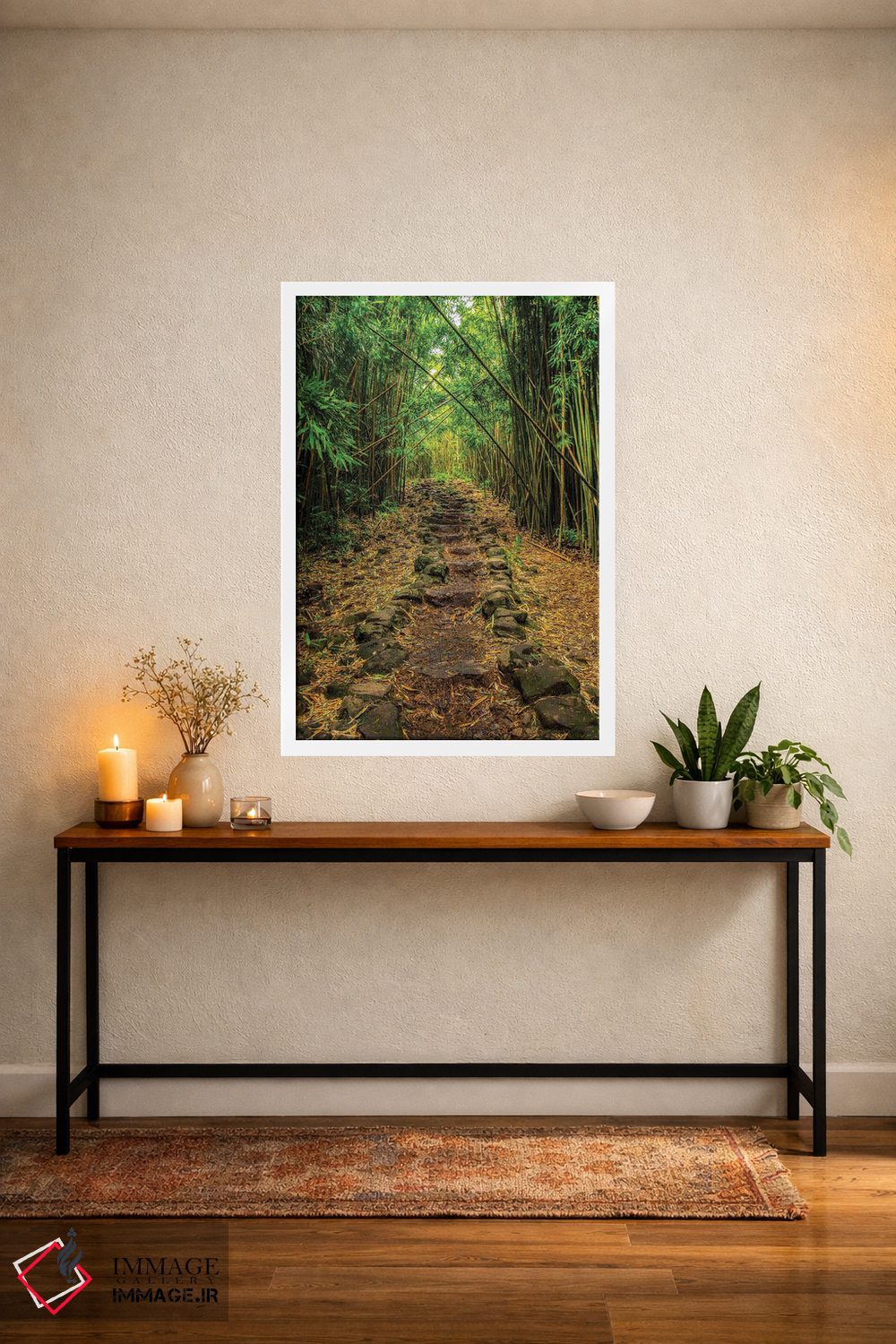 تابلو دکوراتیو گول خورده اثر شین مایرز - D2W