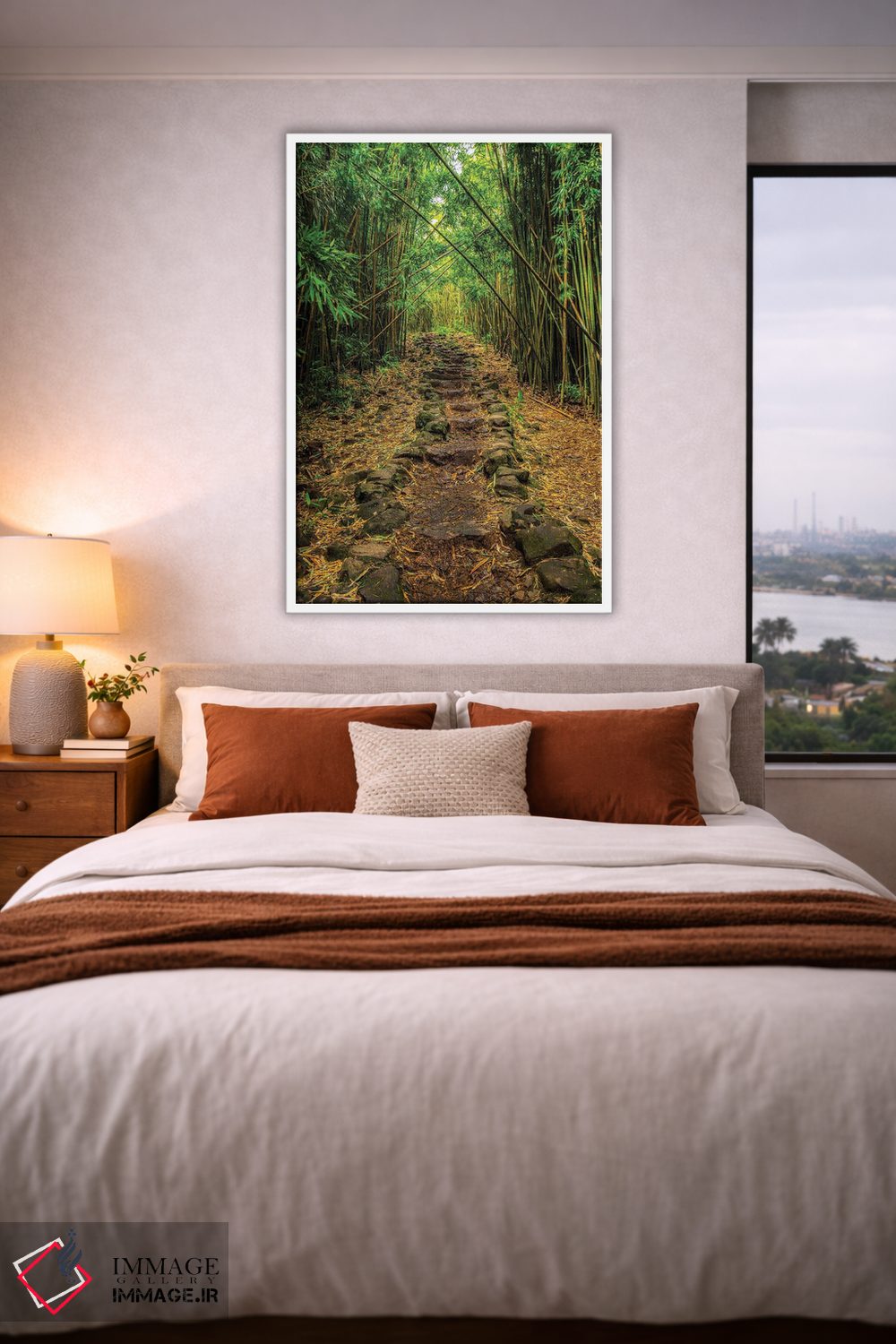 تابلو دکوراتیو گول خورده اثر شین مایرز - D3W