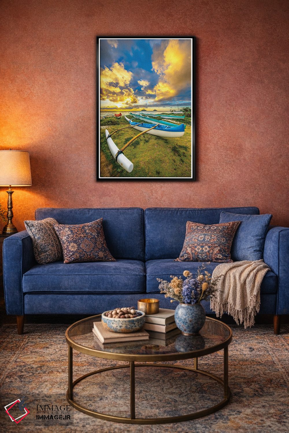 تابلو دکوراتیو اما پایین اثر شین مایرز - D4B