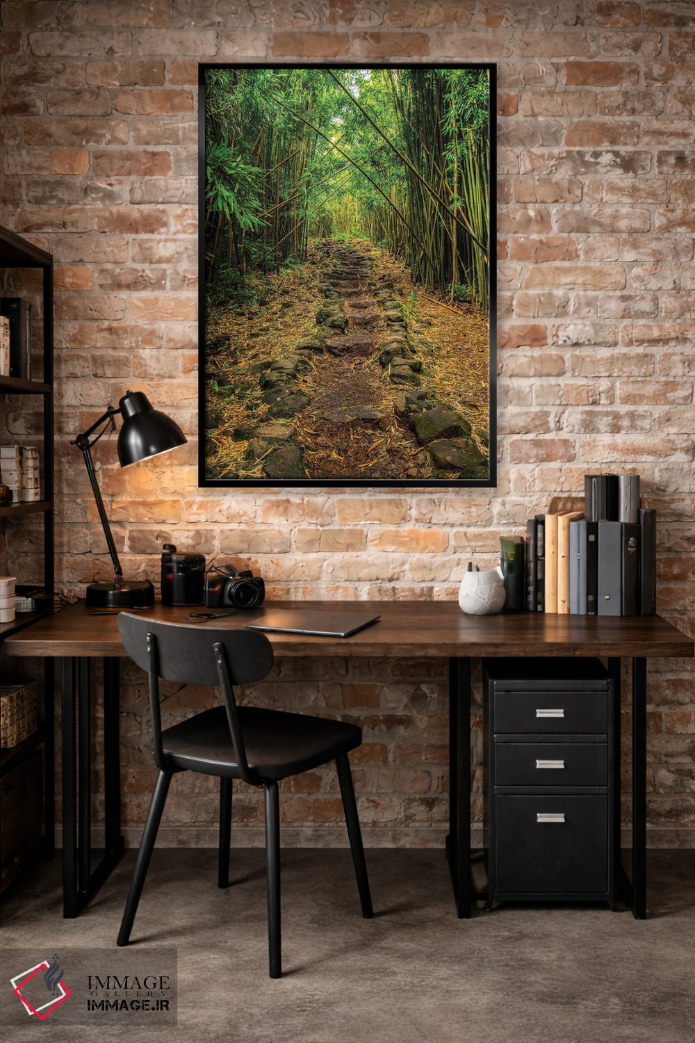 تابلو دکوراتیو گول خورده اثر شین مایرز - D4B