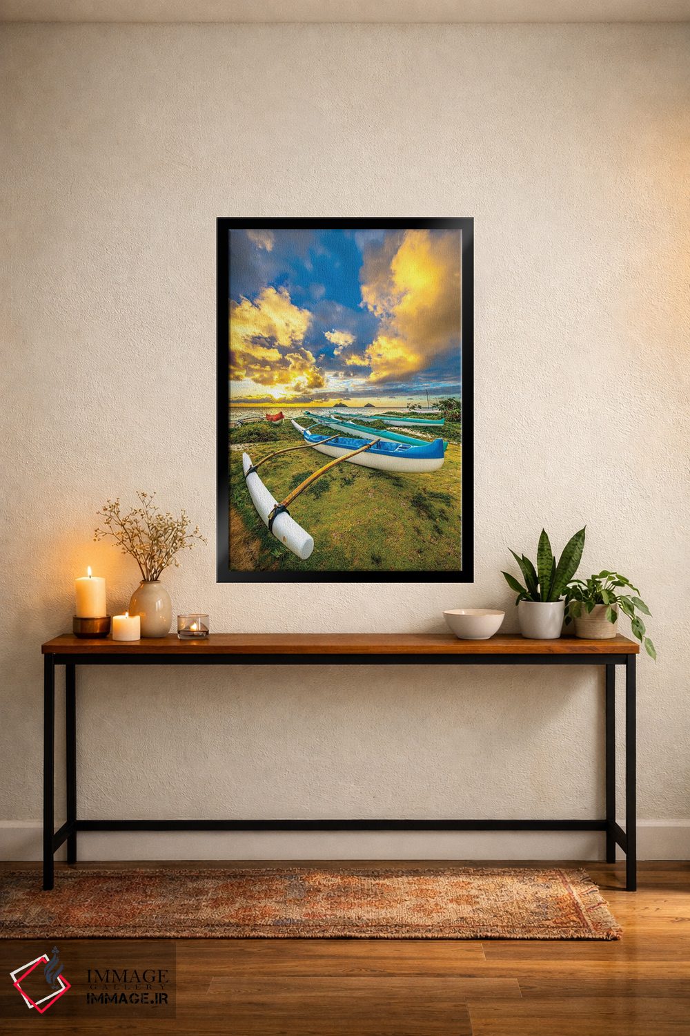 تابلو دکوراتیو اما پایین اثر شین مایرز - D5B