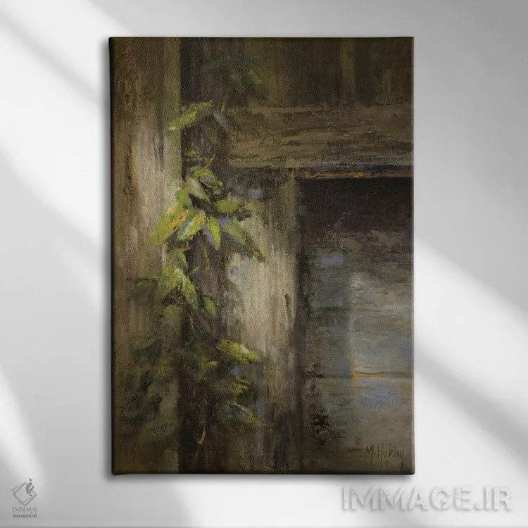 تابلو دکوراتیو پافشار اثر مری هابلی - نمای روبهرو روی دیوار