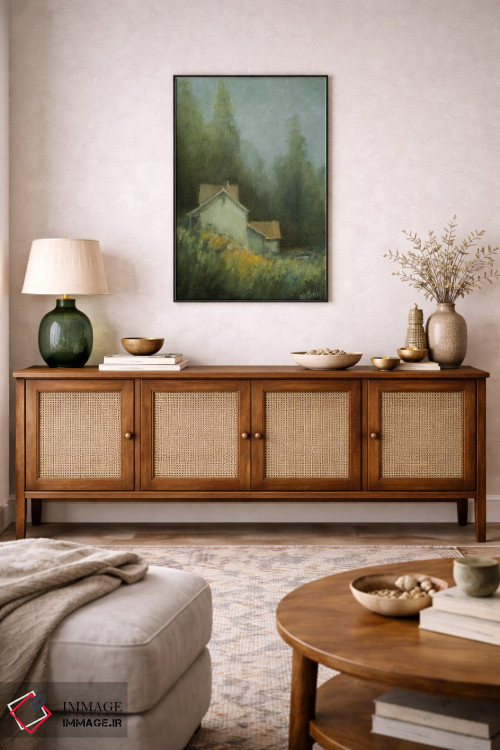 تابلو دکوراتیو شکوفه زودرس اثر مری هابلی - D3B