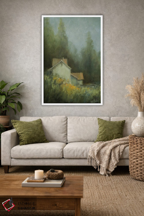 تابلو دکوراتیو شکوفه زودرس اثر مری هابلی - D1W