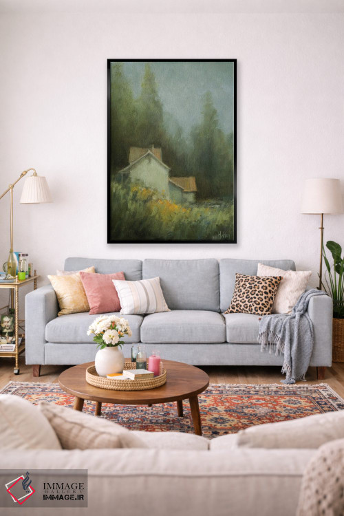 تابلو دکوراتیو شکوفه زودرس اثر مری هابلی - D2B