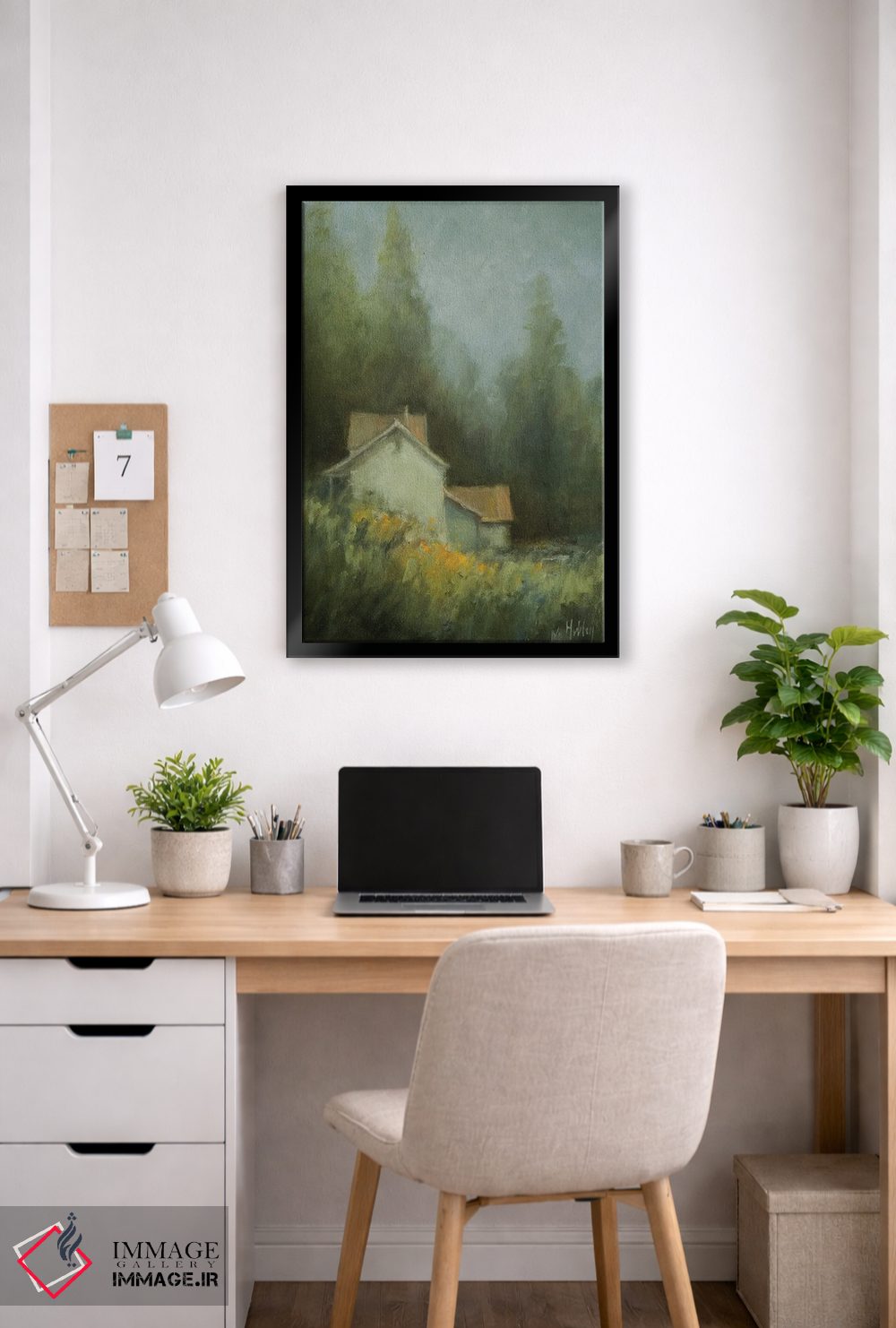 تابلو دکوراتیو شکوفه زودرس اثر مری هابلی - D4B