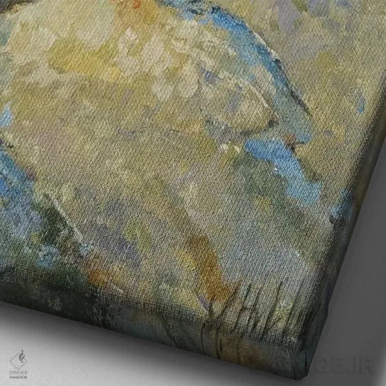 تابلو دکوراتیو بندرگاه در جزر اثر مری هابلی - نمای نزدیک بافت بوم