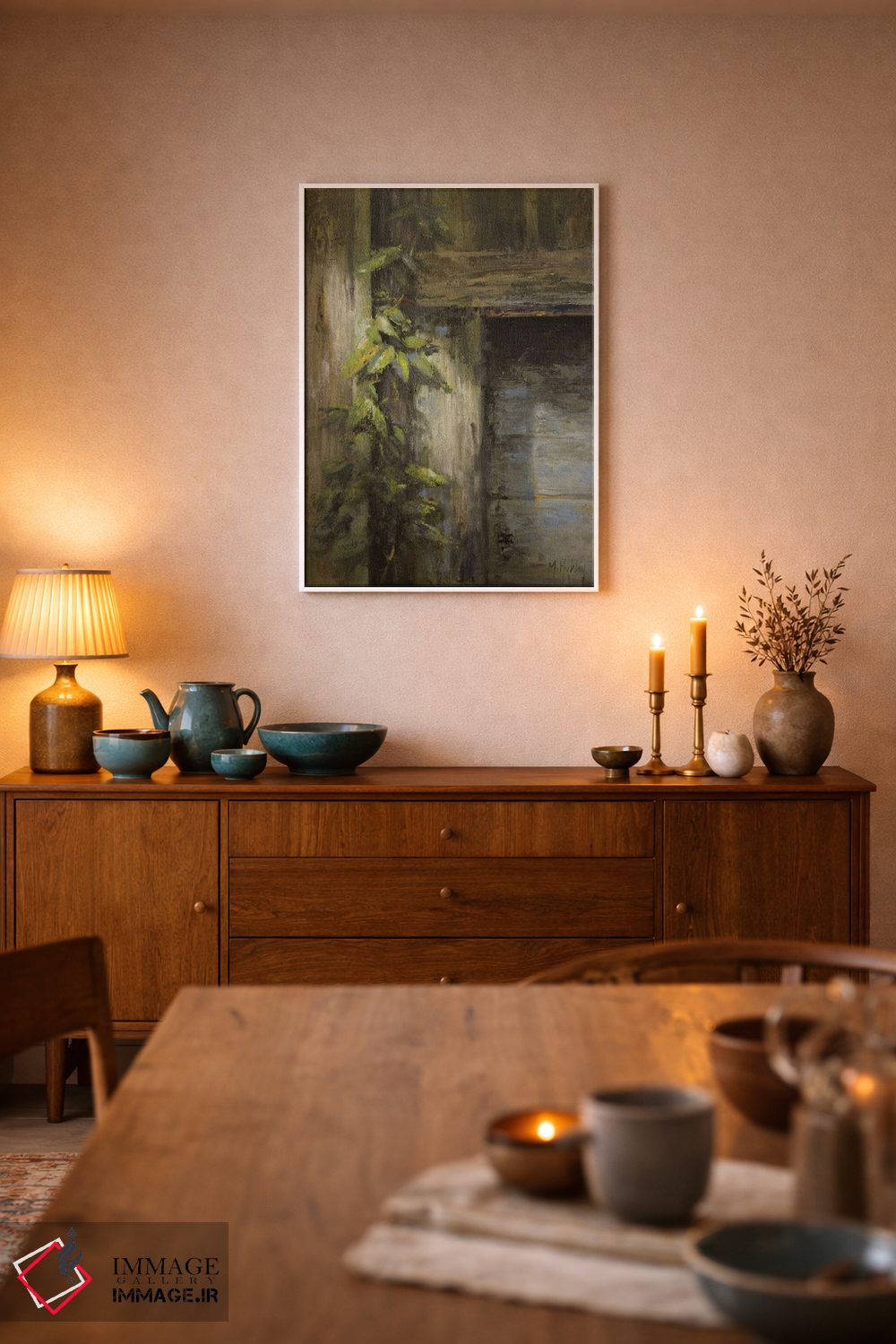 تابلو دکوراتیو پافشار اثر مری هابلی - D5W