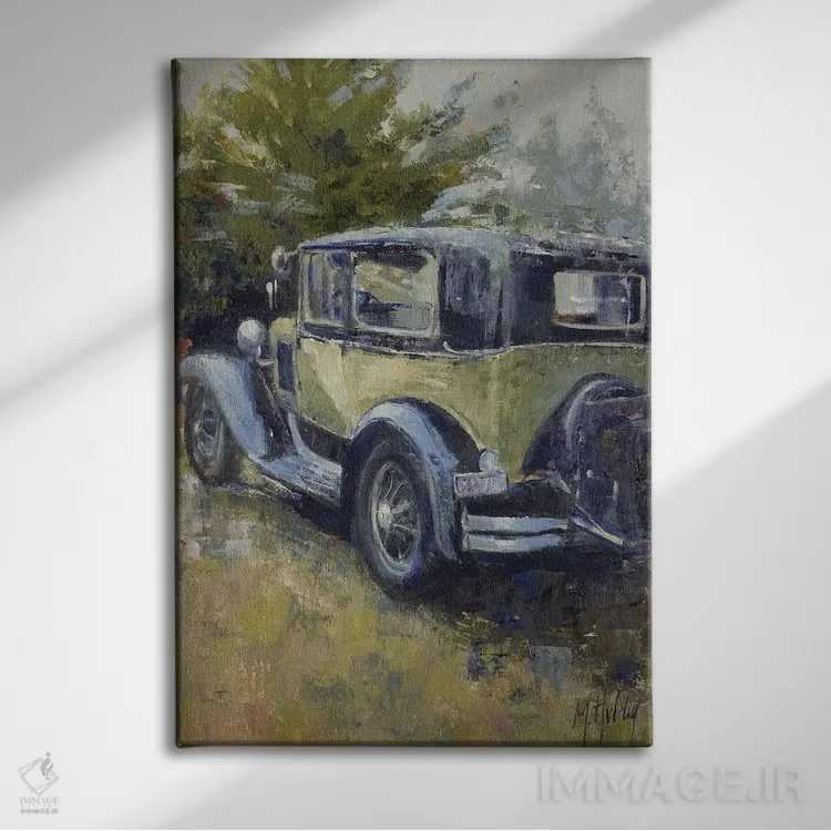 تابلو دکوراتیو ماجراجویی اثر مری هابلی - نمای روبهرو روی دیوار