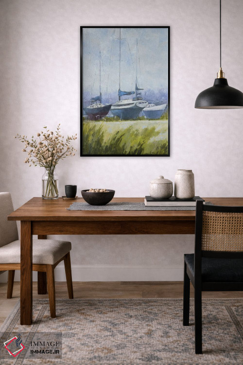 تابلو دکوراتیو مه آلود اثر مری هابلی - D4B