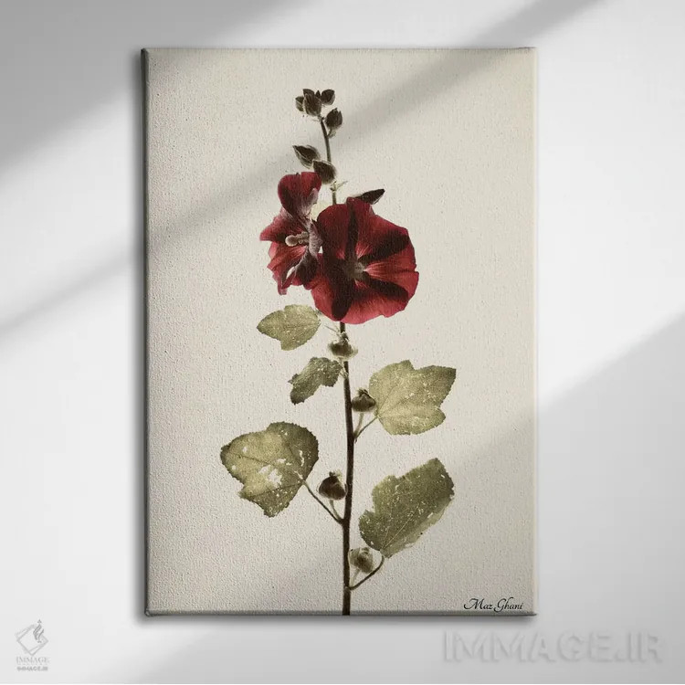 تابلو دکوراتیو آلسیا اثر ماز غنی - نمای روبهرو روی دیوار