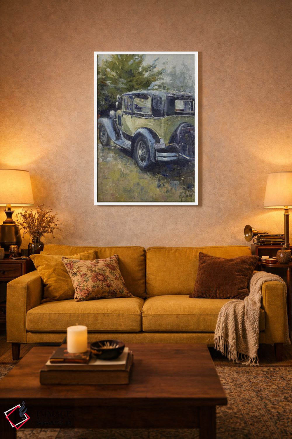 تابلو دکوراتیو ماجراجویی اثر مری هابلی - D3W