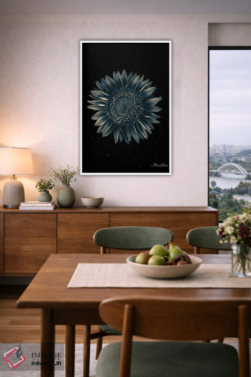 تابلو دکوراتیو آسمانی اثر ماز غنی - D5W