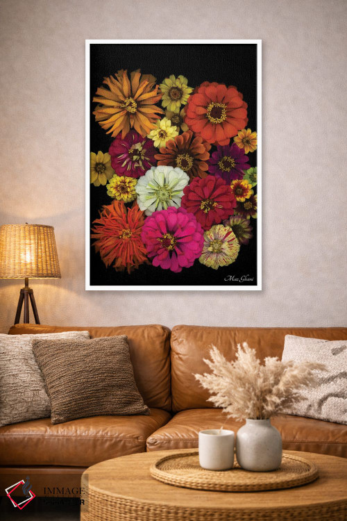 تابلو دکوراتیو زینیا اثر ماز غنی - D3W