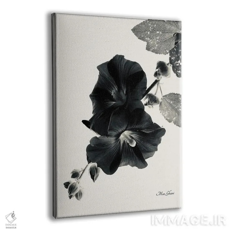 تابلو دکوراتیو سایه های شب اثر ماز غنی - نمای پرسپکتیو محصول