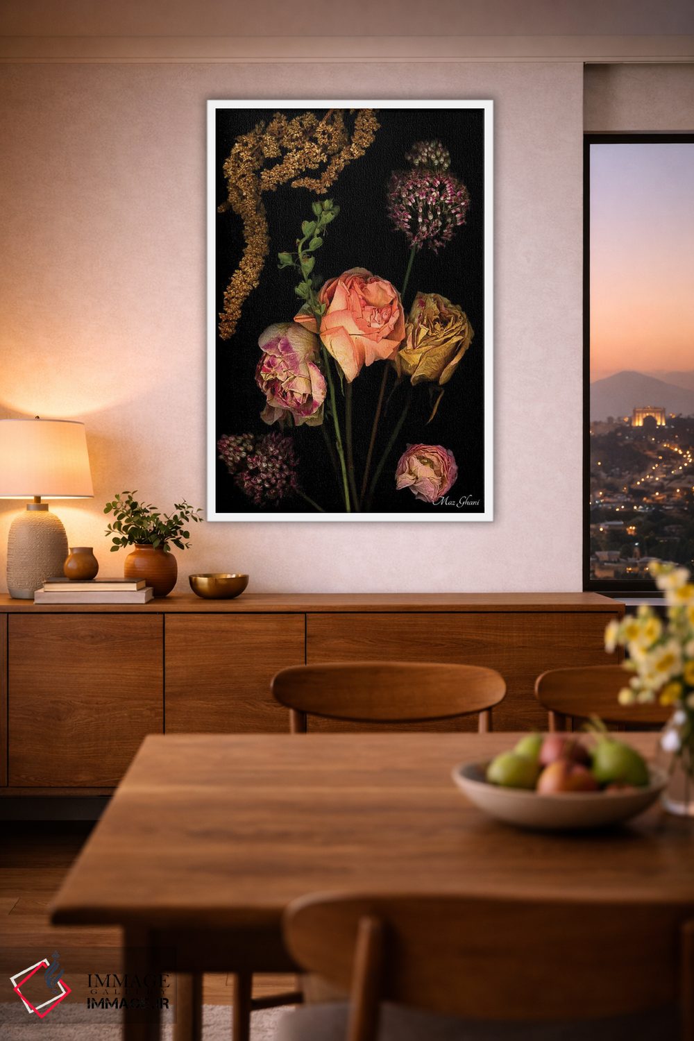 تابلو دکوراتیو فینالیس اثر ماز غنی - D2W