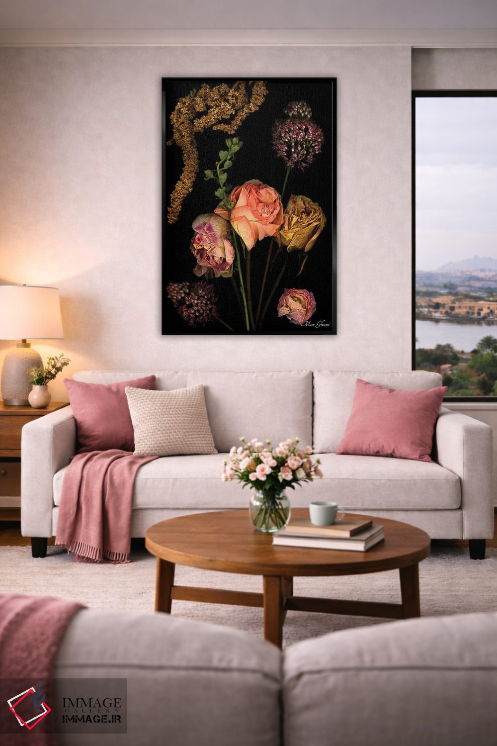 تابلو دکوراتیو فینالیس اثر ماز غنی - D5B