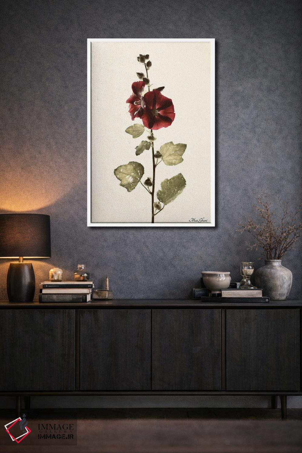 تابلو دکوراتیو آلسیا اثر ماز غنی - D1W