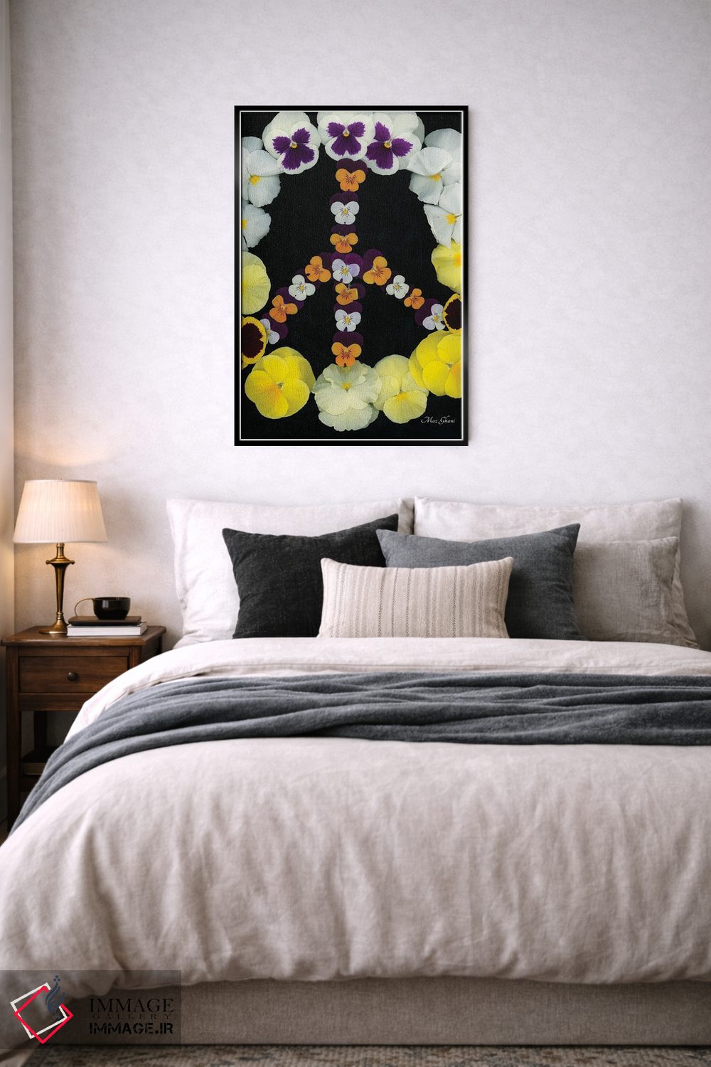 تابلو دکوراتیو آرامش اثر ماز غنی - D6B