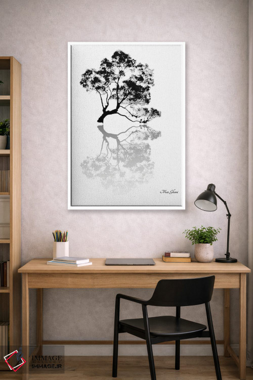 تابلو دکوراتیو پژواک اثر ماز غنی - D1W