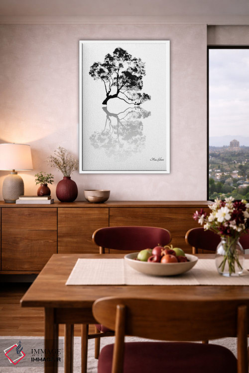 تابلو دکوراتیو پژواک اثر ماز غنی - D4W