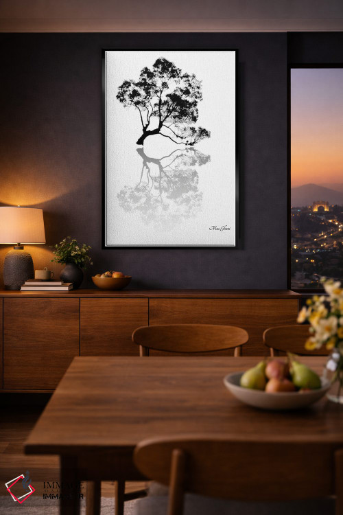 تابلو دکوراتیو پژواک اثر ماز غنی - D3B