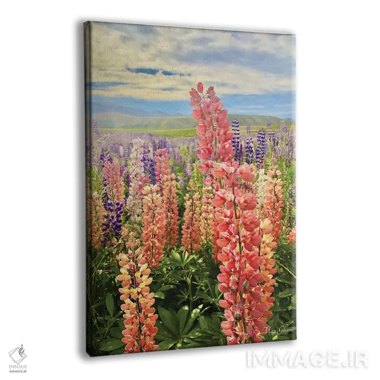 تابلو دکوراتیو لوپین اثر ماز غنی - نمای پرسپکتیو محصول