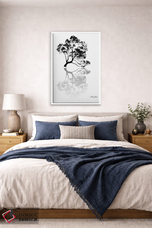 تابلو دکوراتیو پژواک اثر ماز غنی - D6W