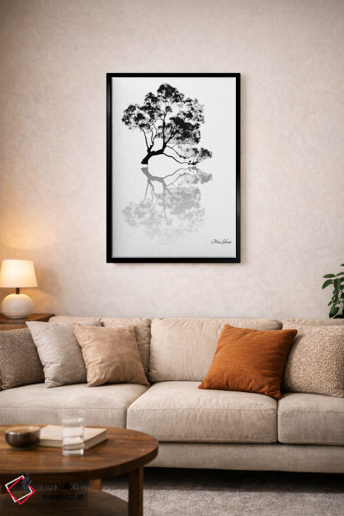 تابلو دکوراتیو پژواک اثر ماز غنی - D5B