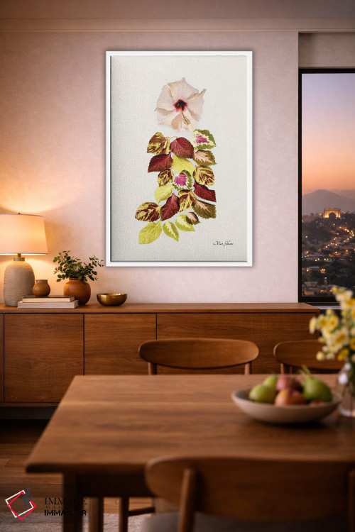 تابلو دکوراتیو لباس مهمانی اثر ماز غنی - D1W