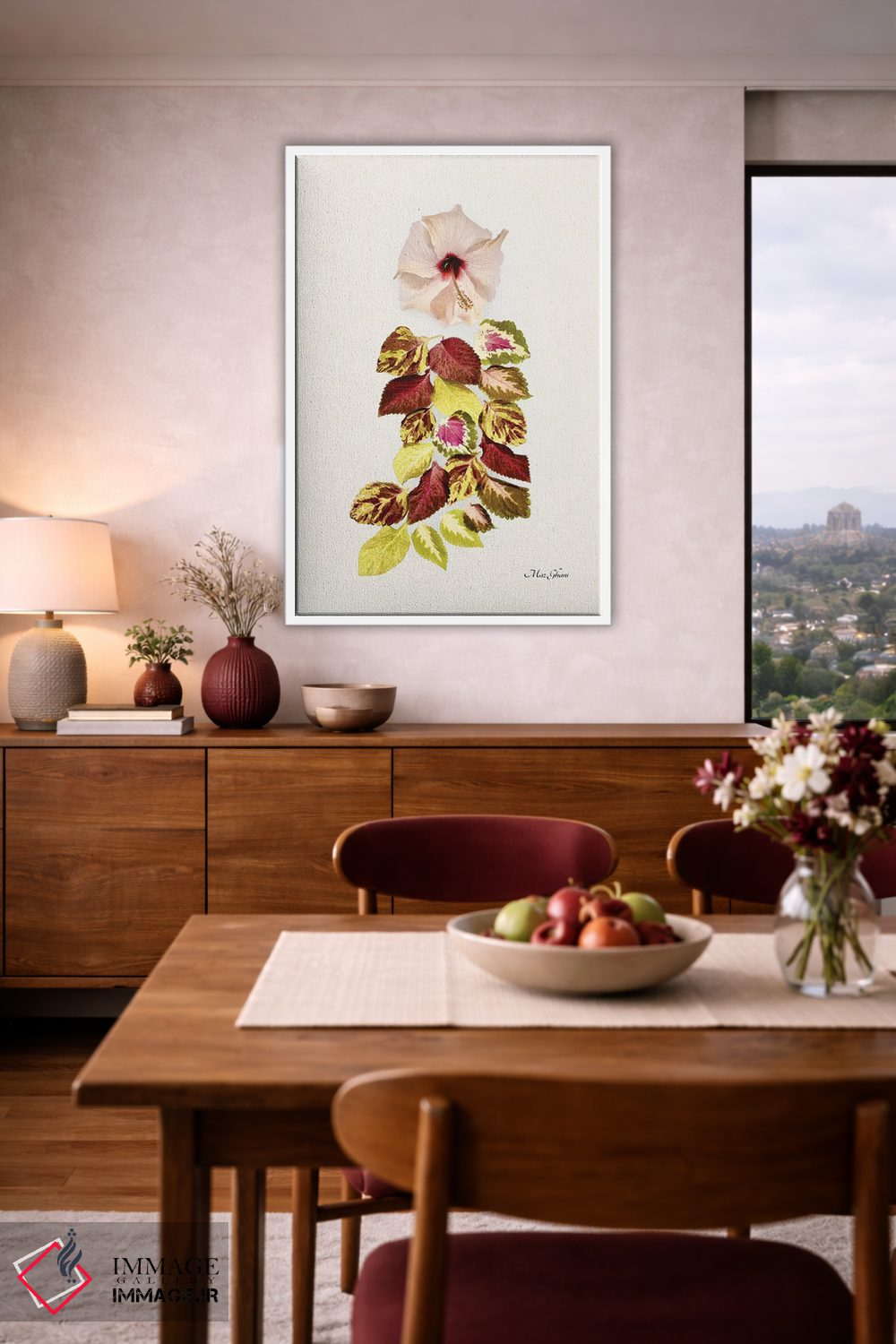 تابلو دکوراتیو لباس مهمانی اثر ماز غنی - D3W