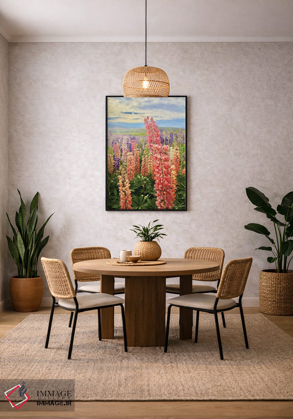 تابلو دکوراتیو لوپین اثر ماز غنی - D3B