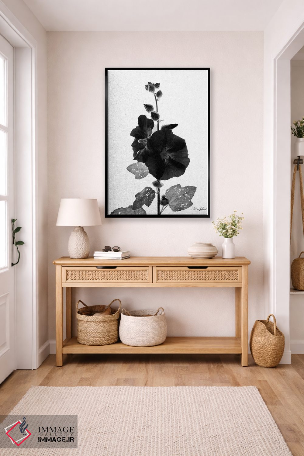 تابلو دکوراتیو به سوی شب اثر ماز غنی - D5B