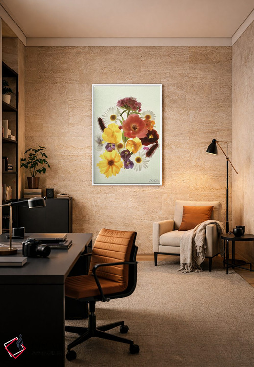 تابلو دکوراتیو کلوریس اثر ماز غنی - D6W