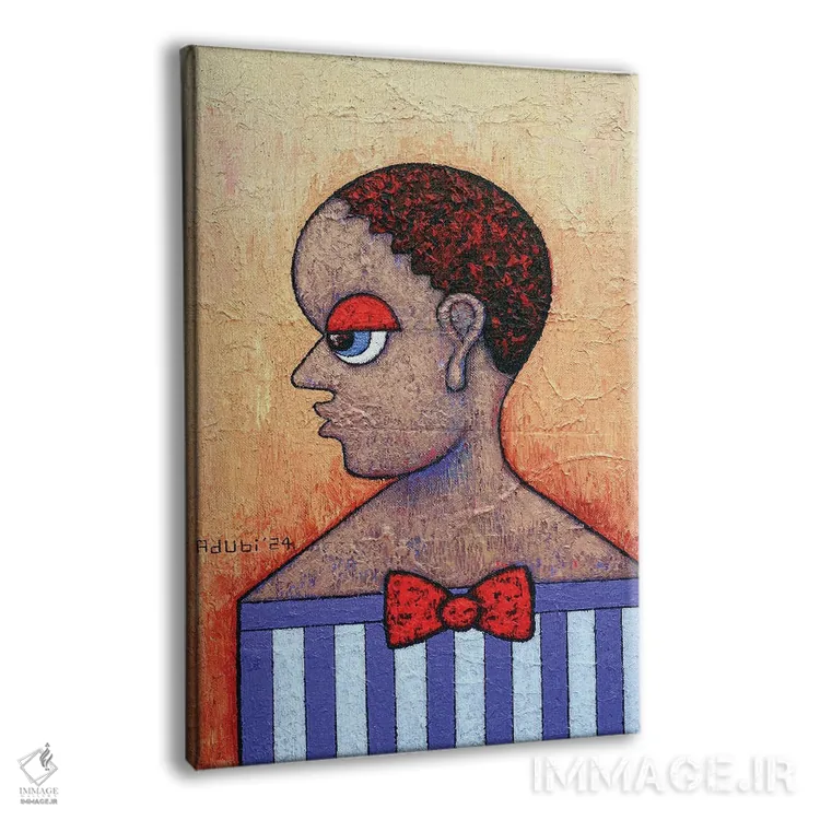 تابلو دکوراتیو غیردودویی اثر آدوبی مایداز مکین دی - نمای پرسپکتیو محصول