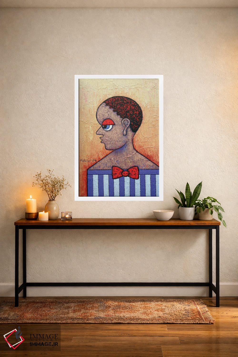 تابلو دکوراتیو غیردودویی اثر آدوبی مایداز مکین دی - D2W