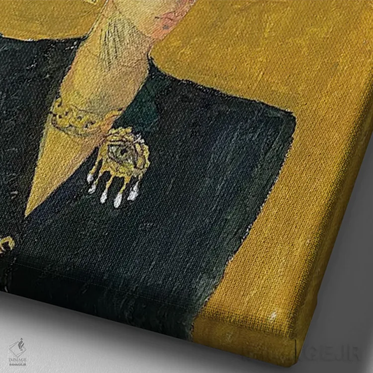 تابلو دکوراتیو سکیپارلی اثر آناستازیا مازور-اسکروبوا - نمای نزدیک بافت بوم