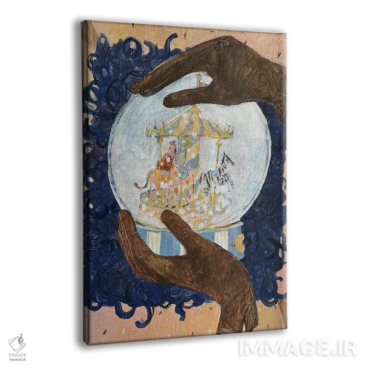 تابلو دکوراتیو فصل جادویی اثر آناستازیا مازور-اسکروبوا - نمای پرسپکتیو محصول