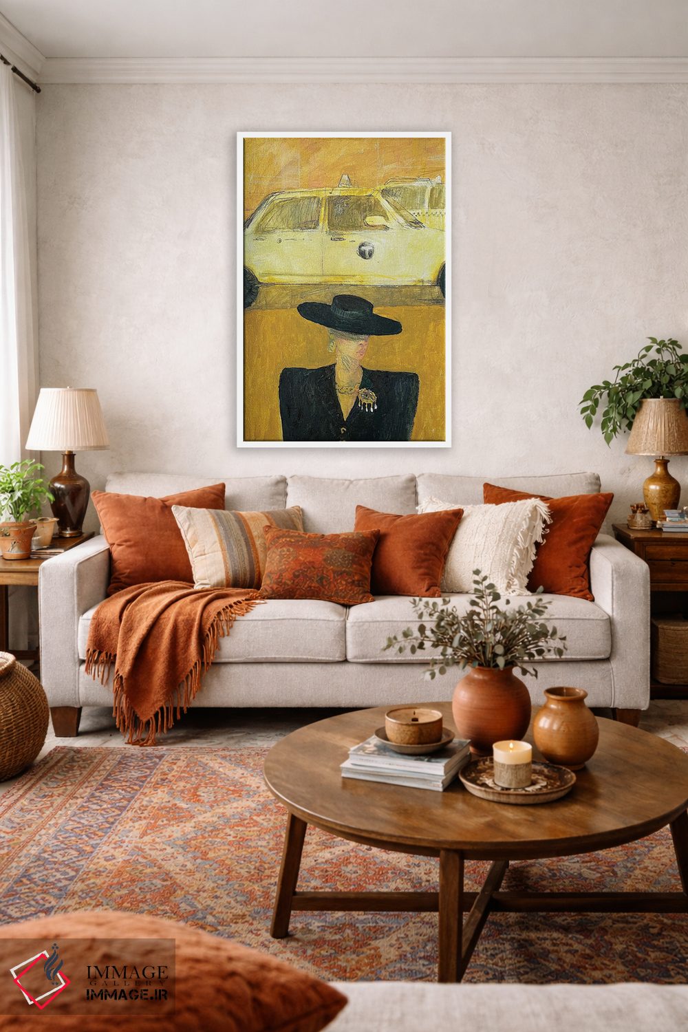 تابلو دکوراتیو سکیپارلی اثر آناستازیا مازور-اسکروبوا - D1W