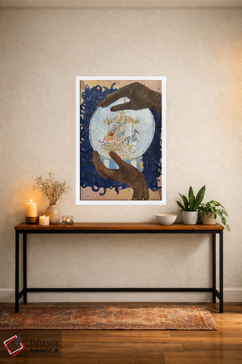 تابلو دکوراتیو فصل جادویی اثر آناستازیا مازور-اسکروبوا - D3W