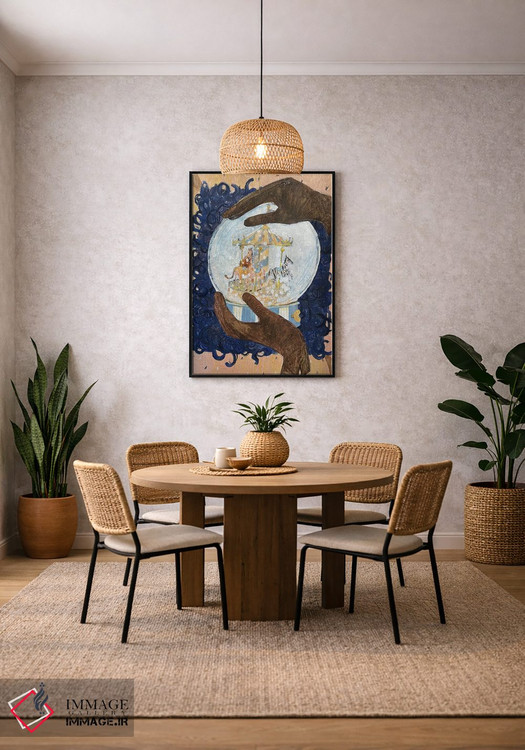 تابلو دکوراتیو فصل جادویی اثر آناستازیا مازور-اسکروبوا - D4B