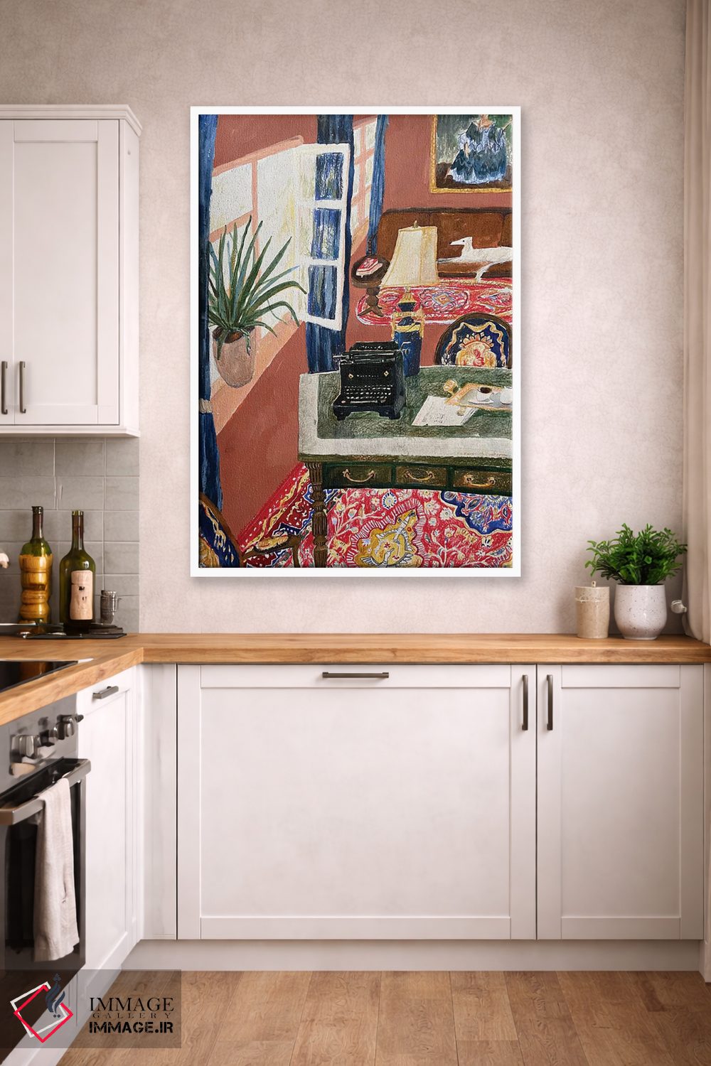 تابلو دکوراتیو دفتر خانگی اثر آناستازیا مازور-اسکروبوا - D5W