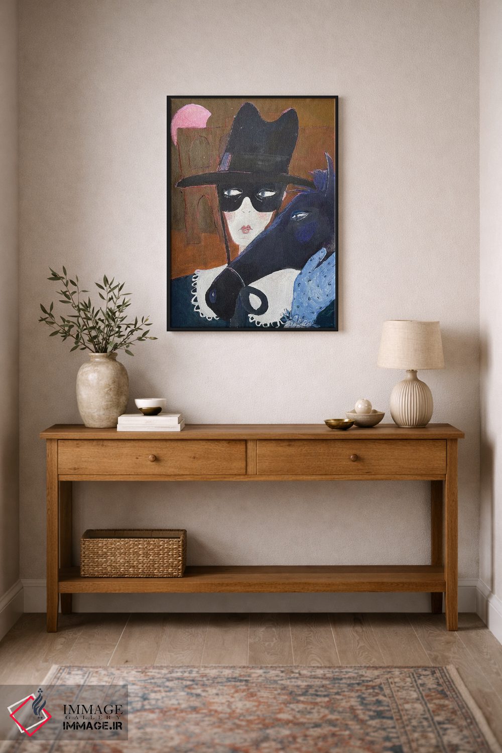 تابلو دکوراتیو زورو اثر آناستازیا مازور-اسکروبوا - D2B